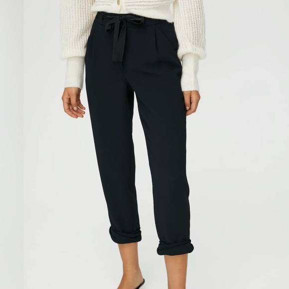 Wilfred Allant pant London size 00 ink blue Aritzia - Picture 2 of 5